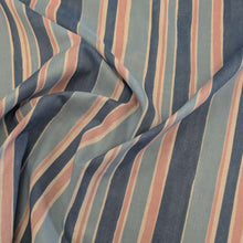 Load image into Gallery viewer, Drape of Japanese Cotton Batiste, Blue Stripe for sale at Minerva's Bower