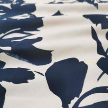 Load image into Gallery viewer, Flat lay of cotton kezia print. Available at Minerva's Bower. Fabric draped to show how it handles
