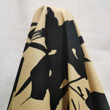 Load image into Gallery viewer, Flat lay of cotton kezia print. Available at Minerva's Bower. Fabric draped to show how it handles