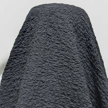 Load image into Gallery viewer, Drape of Cyndi Black textured stretch cotton, for sale at Minerva's Bower