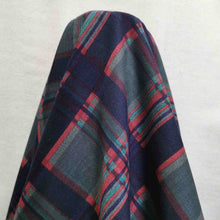 Load image into Gallery viewer, 100% Cotton, Navy Check - 1/4 metre