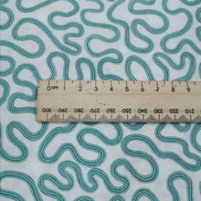 Load image into Gallery viewer, Ruby Star 100% Cotton , Verbena, Squiggles - 1/4 metre