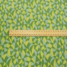 Load image into Gallery viewer, 100% Cotton, Green Abstract - 1/4 metre