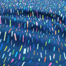 Load image into Gallery viewer, 100% Cotton, Confetti, Blue - 1/4 metre