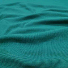 Load image into Gallery viewer, Ribbed Cotton Jersey, Forest - $31 per metre ($7.75 - 1/4 metre)