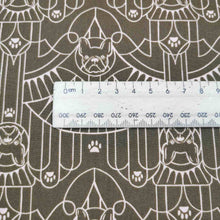 Load image into Gallery viewer, Ruby Star 100% Cotton, Dog Park, Bulldogs- $34 per metre ($8.50 - 1/4 metre)
