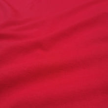 Load image into Gallery viewer, 100% Cotton Jersey, Red - $18 per metre ($4.50 - 1/4 metre)