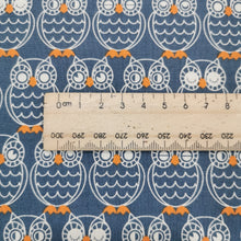 Load image into Gallery viewer, Ruby Star 100% Cotton, Good Spirits, Owls - $34 per metre ($8.50 - 1/4 metre)