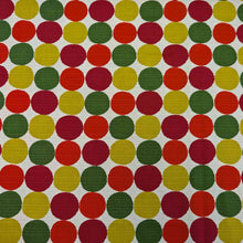 Load image into Gallery viewer, Flat lay of Japanese Shantung Cotton,  Maru Autumn colourway. Available at Minerva's Bower