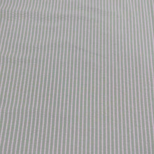 Load image into Gallery viewer, Flat lay of Joy cotton seersucker in mint colourway. Available at Minerva's Bower