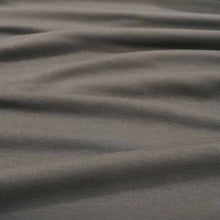 Load image into Gallery viewer, Flat drape of Olympia Heavyweight Cotton Loop Back, Stone Grey, for sale at Minerva's Bower