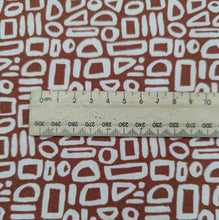 Load image into Gallery viewer, 100% Cotton, Cotton and Steel Feel The Void, Contour - $35 per metre ($8.75 - 1/4 metre)