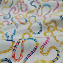 Load image into Gallery viewer, Flat Drape of 100% Cotton, Pivot on Cream by Ruby Star Society, for sale at Minerva's Bower