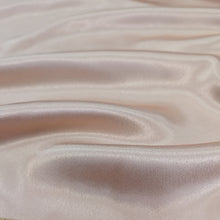 Load image into Gallery viewer, Flat lay of prom viscose in ballet colourway. Available at Minerva's Bower. FAbric draped to show how it handles