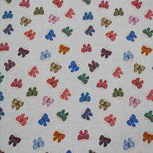 Load image into Gallery viewer, Flat lay of Ruby Star Society cotton, Ooh Lucky Lucky in white. Available at Minerva's Bower