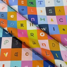 Load image into Gallery viewer, Flat Drape of Ruby Star Cotton, Selvedge Magic, for sale at Minerva's Bower