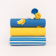 Load image into Gallery viewer, See You At Six Cotton French Terry, Bananas, for sale at MInerva's Bower