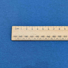 Load image into Gallery viewer, Flat lay of Olympia heavyweight loopback in marine colourway. Available at Minerva's Bower. Ruler included for scale