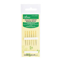 Load image into Gallery viewer, Clover tapestry needles size 24 for sale at Minerva's Bower