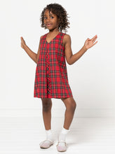 Load image into Gallery viewer, Style Arc Vivian Kids Dress Sewing Pattern - Sizes 2 to 14, for sale at Minerva's Bower