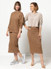 Load image into Gallery viewer, Style Arc Yoyo Knit Skirt