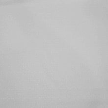 Load image into Gallery viewer, Flat lay of white Zola swiss dot embroidered pure cotton. Available at Minerva's Bower