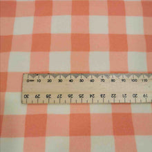 Load image into Gallery viewer, 100% Brushed Cotton Flannelette, Plaid Of My Dreams, Blush- 1/4 metre