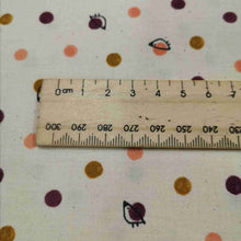 Load image into Gallery viewer, 100% Cotton, Cotton and Steel, Omatsuri Nakama Kotorichan - 1/4 metre