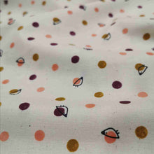 Load image into Gallery viewer, 100% Cotton, Cotton and Steel, Omatsuri Nakama Kotorichan - 1/4 metre