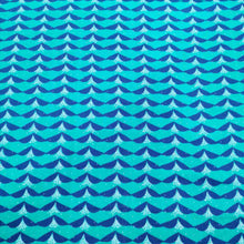 Load image into Gallery viewer, Echino Kokka Cotton Double Gauze, Tsubomi Green - 1/4 metre