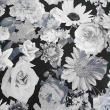 Load image into Gallery viewer, 100% Cotton, Garden Abundance in Monochrome- 1/4 metre