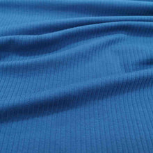 Load image into Gallery viewer, Ridgeway Cotton Jersey, Denim Blue - 1/4 metre