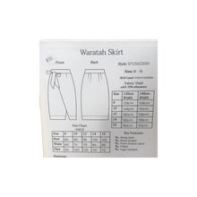 Load image into Gallery viewer, Stitched For Good Waratah Skirt