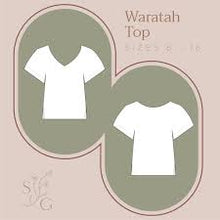 Load image into Gallery viewer, Stitched For Good Waratah Top
