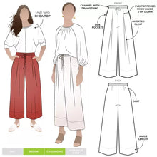 Load image into Gallery viewer, Style Arc Milan Woven Pant