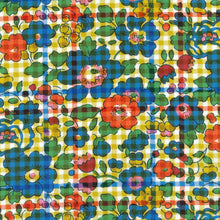 Load image into Gallery viewer, Flat lay of Liberty 100% Cotton Tana Lawn, Betsy Check C, for sale at Minerva's Bower
