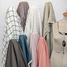 Load image into Gallery viewer, Japanese Cotton, Tiny Gingham Orange
