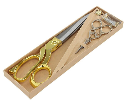 Birch Premium Scissor 4 Piece Set, Gold