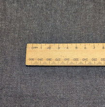 Load image into Gallery viewer, Flat lay of Japanese Super Stretch Denim, with 70% horizontal stretch, for sale at MInerva's Bower