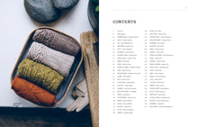 Load image into Gallery viewer, 52 Weeks of Socks contents page, book for sale at Minnerva's Bower
