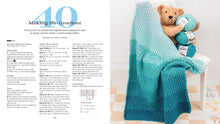 Load image into Gallery viewer, Knitted Baby Blanket from 60 Quick Knit Gifts for Babies book, available now at Minerva&#39;s Bower