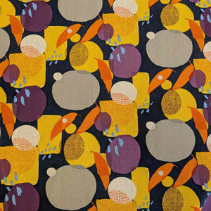 Zen Chic Linen 30% Cotton 70% Urban Whisper -Abstract Leaf,  for sale at Minerva's Bower