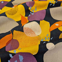 Load image into Gallery viewer, Drape of Zen Chic Linen 30% Cotton 70% Urban Whisper -Abstract Leaf, for sale at Minerva&#39;s Bower