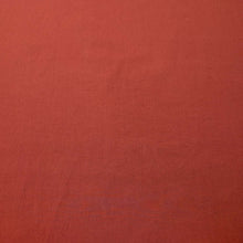 Load image into Gallery viewer, Flat lay of Air Washed Cotton Poplin, Dark Rust - for sale at MInerva's Bower