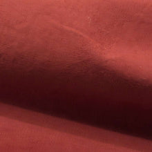 Load image into Gallery viewer, Close up of Air Washed Cotton Poplin, Dark Rust - for sale at MInerva's Bower