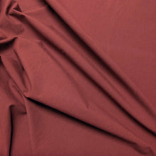 Load image into Gallery viewer, Flat drape of 100% cotton Air Washed Cotton Poplin, Merlot - for sale at Minerva's Bower