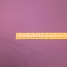 Load image into Gallery viewer, Air Washed Cotton Poplin, Purple, for sale at Minerva&#39;s Bower, ruler included for scale
