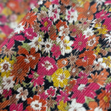 Load image into Gallery viewer, Close up of Amelie 100% Cotton Pinwale Cord by Kokka, Pink - for sale at Minerva's Bower