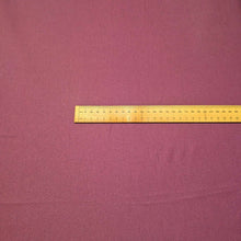Load image into Gallery viewer, Flat lay of Anderson 55% Linen 45% Cotton, Berry Jam, ruler included - for sale at Minerva's Bower