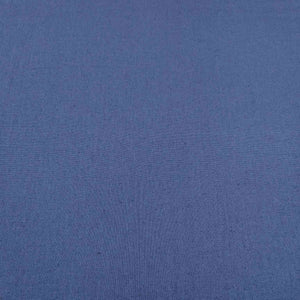 Flat lay of Anderson linen cotton in bluebell colourway. Available at Minerva's Bower